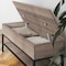 Flash Furniture Entryway Storage Bench with Lower Shelf Perfect for Entryway, Mudroom, or Bedroom in Gray Wash ZG-075-GY-GG - alternate 9